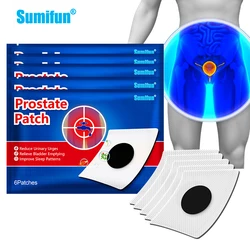 6/12/24Pcs Men Prostatitis Prostate Treatment Patches Prostatic Navel Sticker Urological Urology Medical Plaster Man Health Care