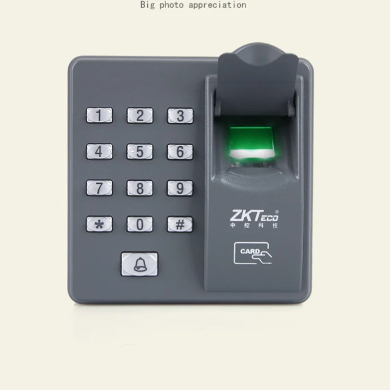 Biometric Fingerprint Access Control Intercom Machine Digital Electric RFID Code System For Door Lock Keys Tags