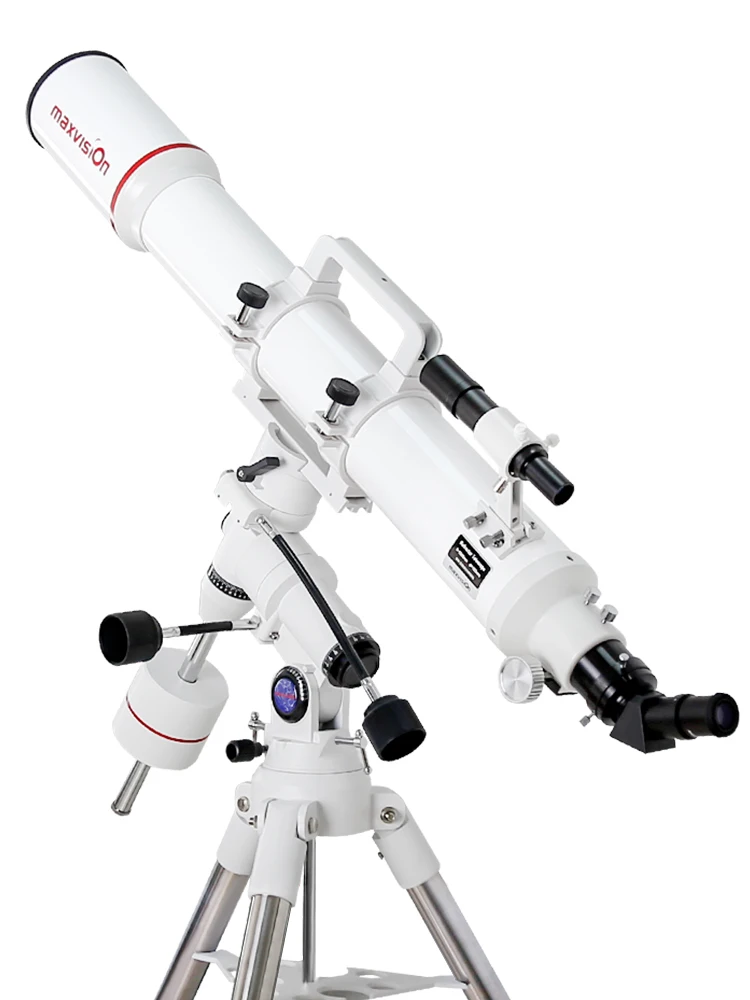 

Maxvision 102/1000 Achromatic Astronomical Telescope, Professional EXOS-1, EQ3, Equatorial Mount, 1.5 "Tripod