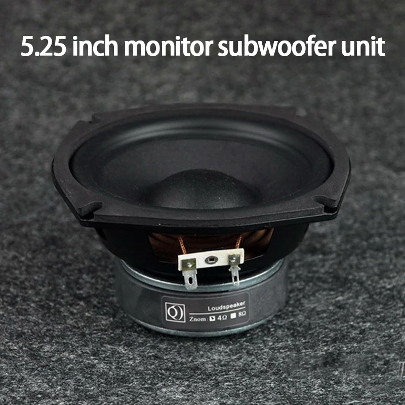 KYYSLB AS-52LF01 40W 4-8ohm 5 Inch Monitor-grade Bass Speaker Unit Subwoofer Speaker Overweight Subwoofer Speaker Powerful