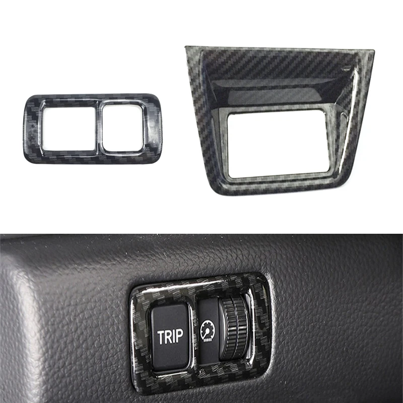 

Car Left Console Function Button Trim Carbon Fiber Look For Honda Accord 2018 2019
