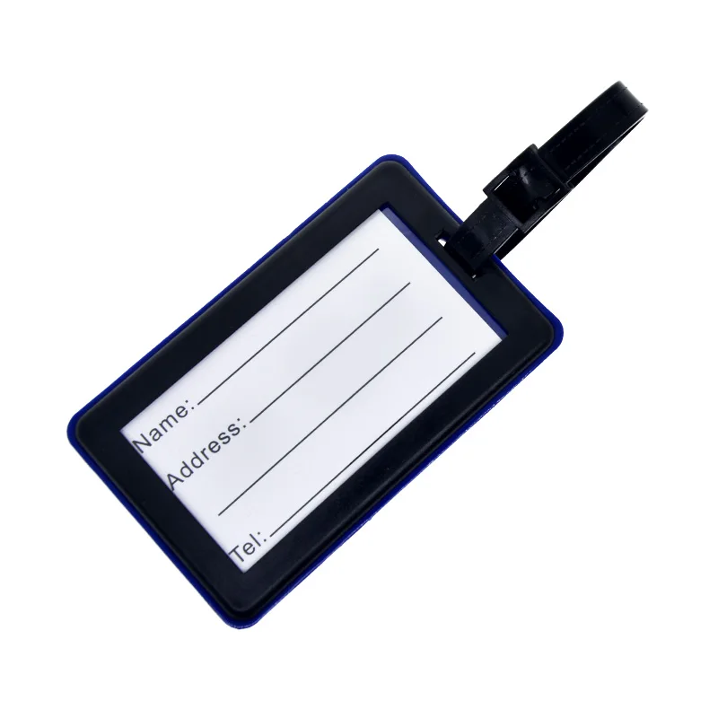 Maßgefertigter Weicher PVC-Gepäckanhänger als Werbegeschenk – Detail 6