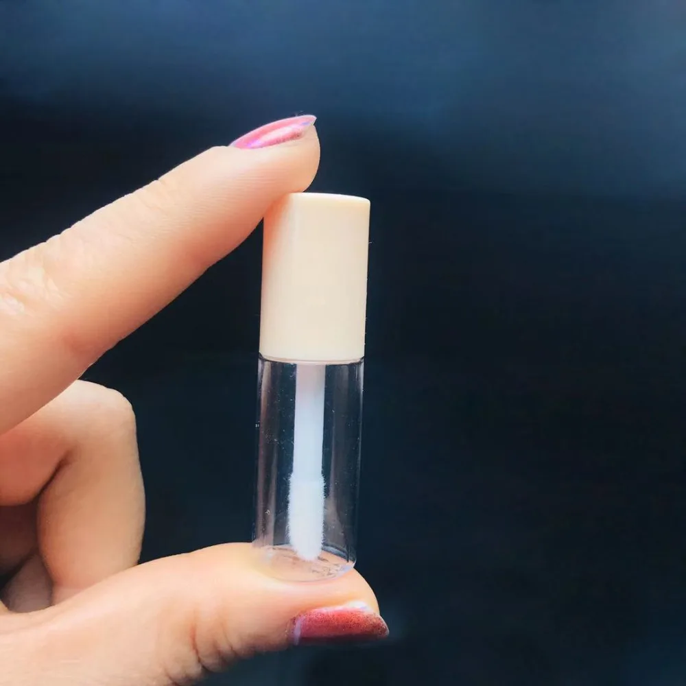 10/50/100 stücke 3ml Leere Lip Gloss Rohre Mini Lipgloss Container Kunststoff Flüssige Lippen balsam DIY tragbare Probe Flasche. – Detail 5