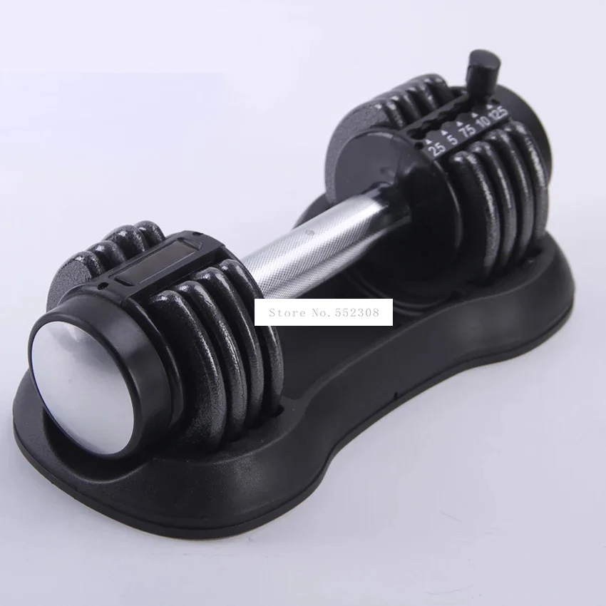 

12.5LB Lady Adjustable Dumbbell 1S Fast Weight Adjustable for Women Exercise Equipment Training Arm Muscle Fitness Dumbbell