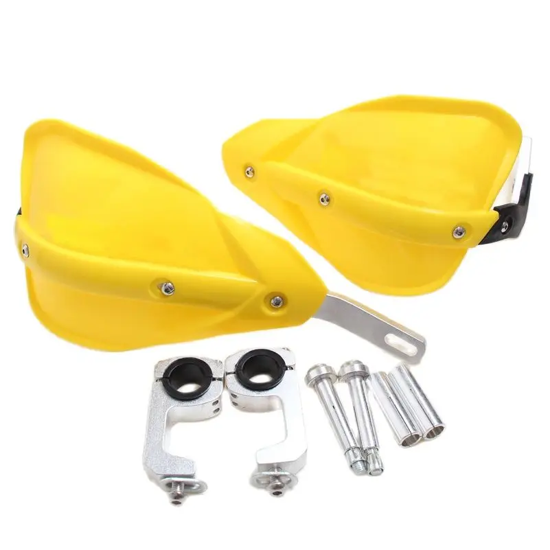 Yellow Handlebar handguards Hand Guards CRF YZF KXF EXC SF IRBIS 7/8