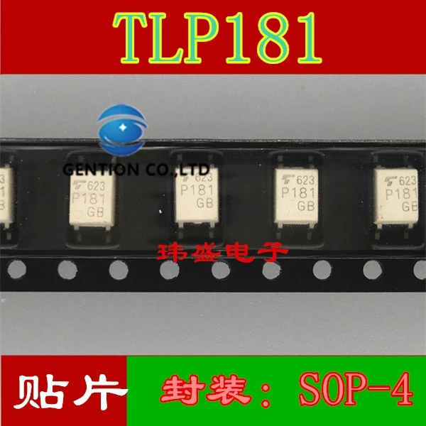 

20PCS TLP181 TLP181GB P181 light coupling SOP-4 photoelectric coupler isolation in stock 100% new and original