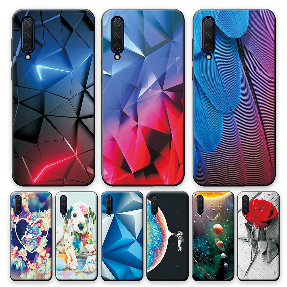 For Xiaomi Mi A3 Case Cover For Xiaomi Mi A3 Shockproof Silicone Phone Case For Xiaomi Mi A3 Xiaomi Mi A3 Fashion Cute Bumper