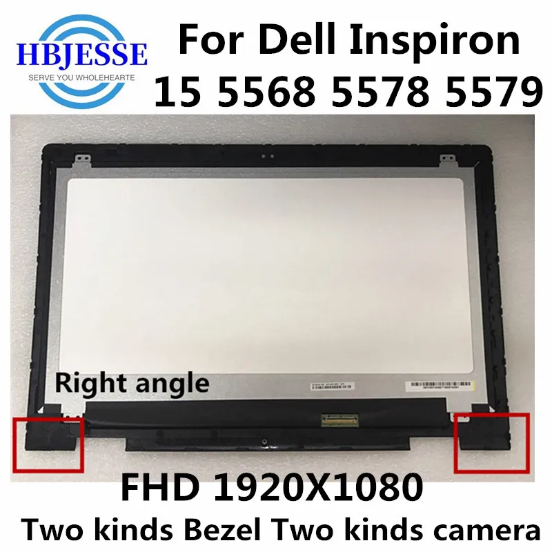 15.6'' FHD 1920*1080 LCD Screen Touch Digitizer Replacement Assembly For Dell Inspiron 15 5568 5578 5579 P58F P58F001