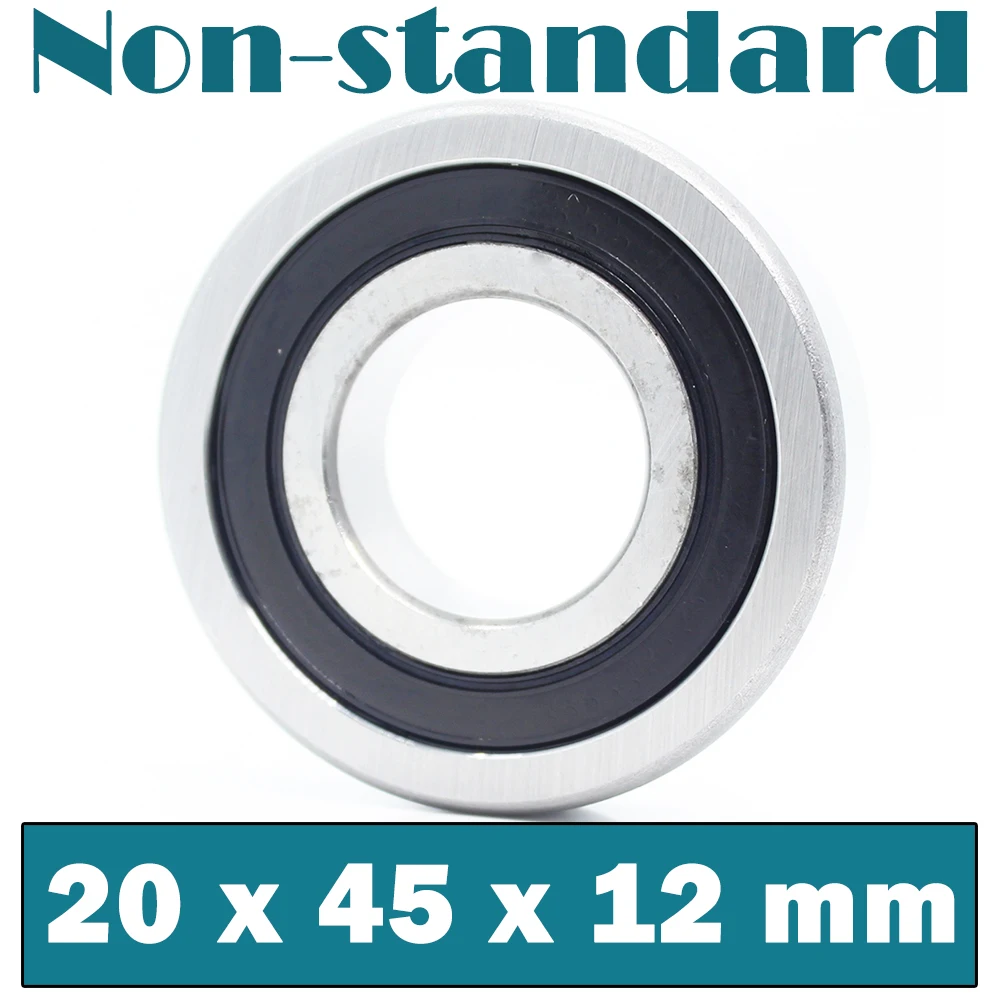 204512 Non Standard Ball Bearings 20*45*12 mm ( 1 PC ) Increase Height of 6004 Outer Ring 204512RS 204512-2RS Bearing