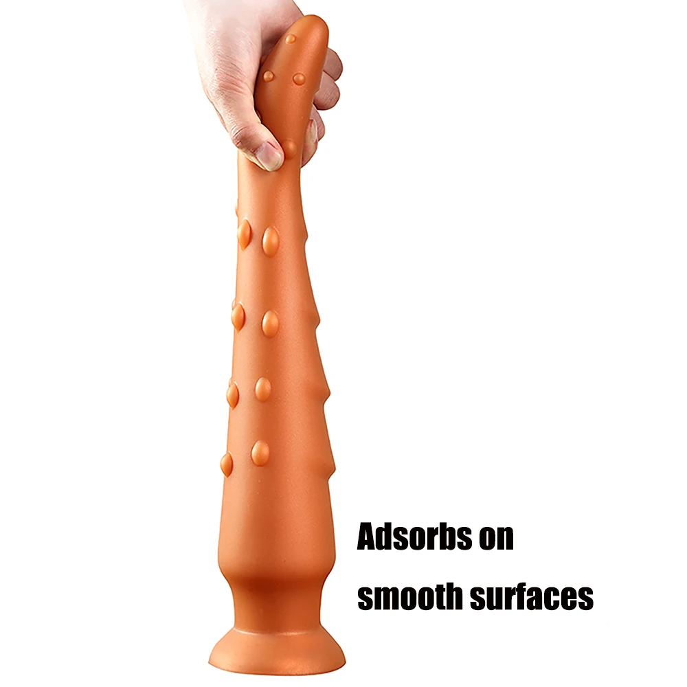 Oversized Liquid Silicone Anal Plug Dildos with Suction Cup Sex Product Big Butt Plug Soft Penis Anal Dilator Sex Toys Huge Dick