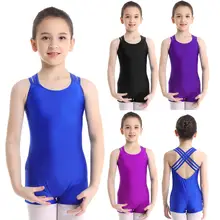 Girls Ballet Leotard Sleeveless #2