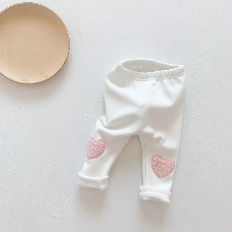 2024 New Baby Winter Pants Warm Fleece Newborn Clothes Infant Pantalones Toddler Trousers Velvet Kids Leggings Baby Girl Pants