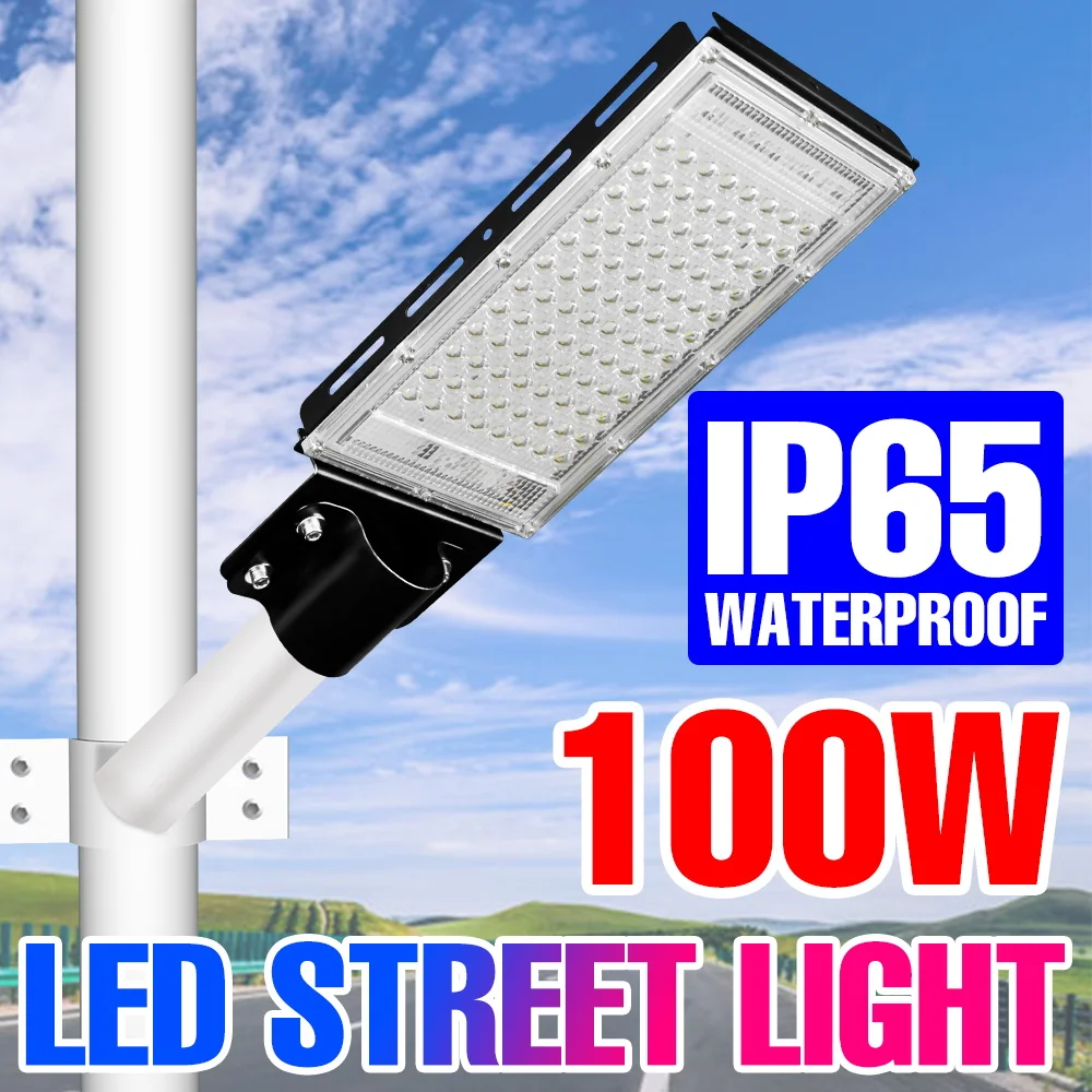 

LED Flood Light 220V Spotlight 50W Wall Lamp 100W High Power Bulb Outdoor Lighting High Quality LED Light Street Lamp For Garage