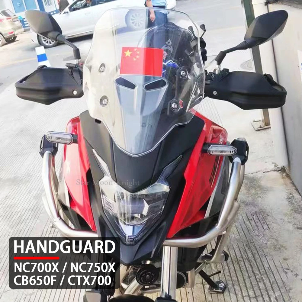 

Motorcycle Black Hand Guards Brake Clutch Levers Protector Handguard Shield For Honda NC700 X CB650F CTX700 NC750X 2014-2018