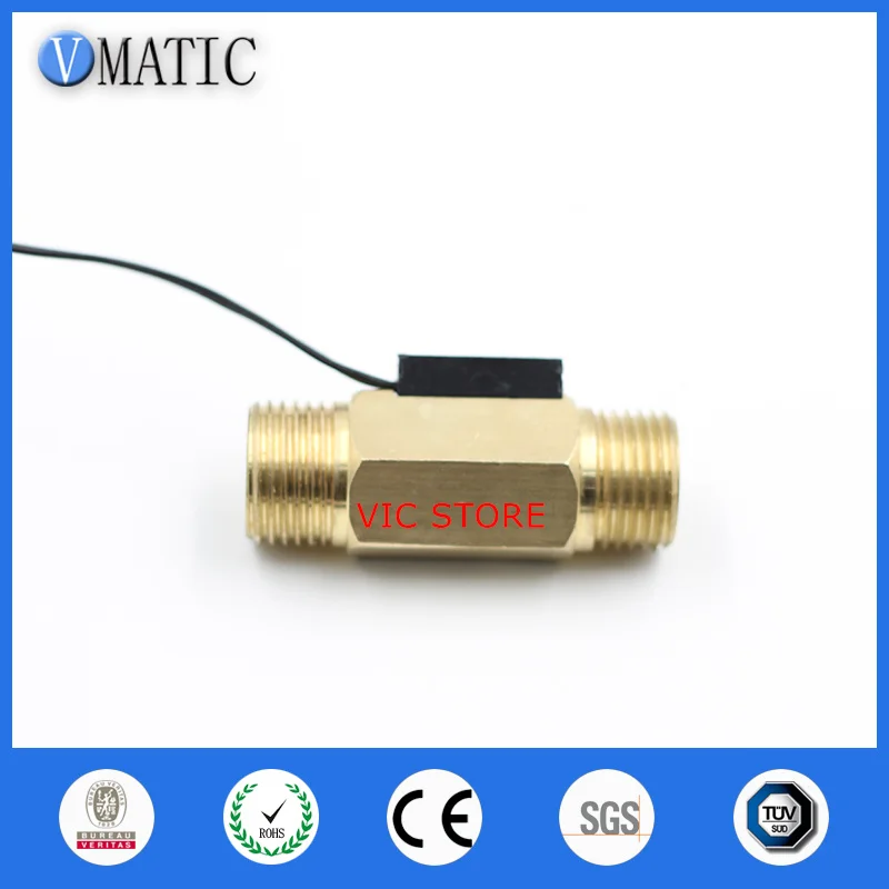 

High Quality Electronic Sensor Toilet Auto Flush Brass Magnetic High Precision VC2260 Water Heater Flow Switch