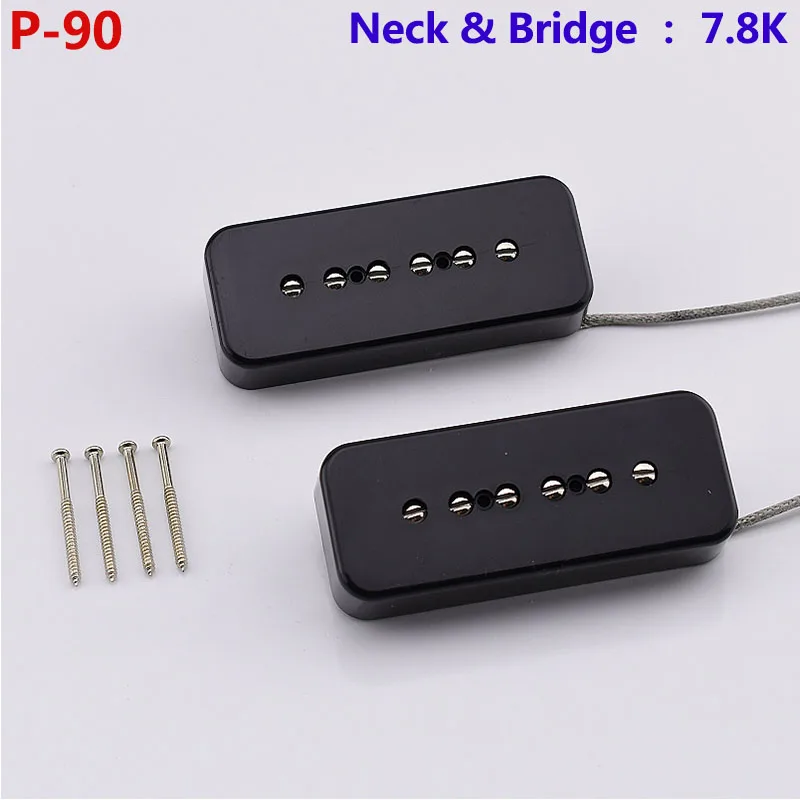 1 Set Original Genuine Epi USA P90  Pickup / P-90 Alnico Electric Guitar Pickup