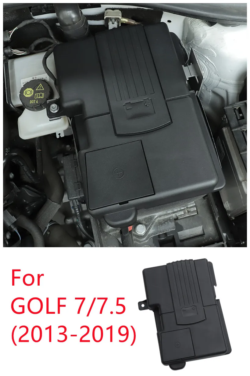 For VW Golf 7 special electric cap modified decorative accessories engine room positive and negative protection cover