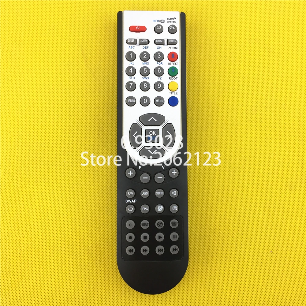 Remote Control Suibtable for Nevir TV NVR-7502-26HD-N NVR-7502-26HD-R NVR-7502-22HD-N NVR-7502-22HD-R NVR-7502-19HD-N