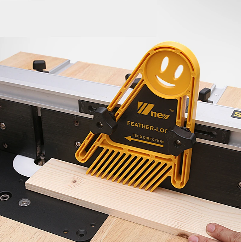 Multifunction Double Featherboards Feather Loc Board for Table Saws Router & Tables Fences Tools Miter Gauge Slot Woodwork DIY