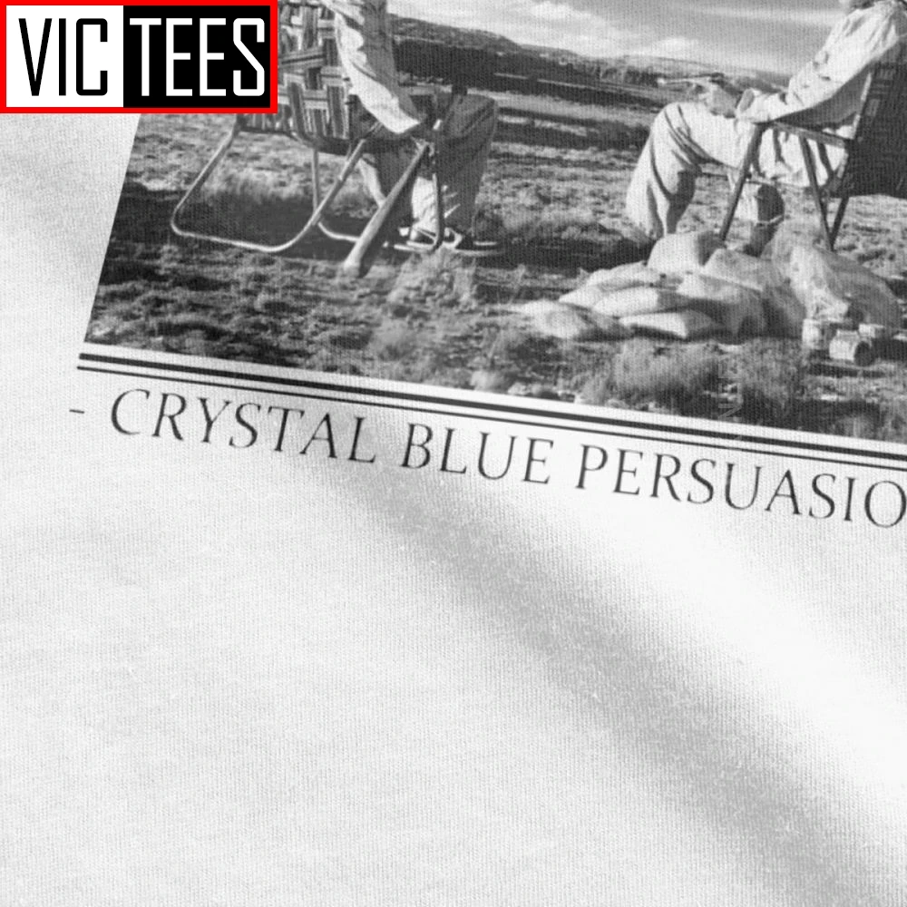 Breaking Bad Crystal Blue Persuasion Men\'s T Shirt 2020 Walter White Jesse Pinkman Funny Tshirt Cotton