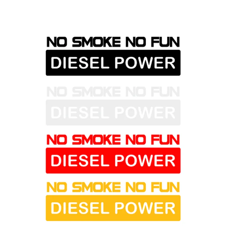 for DIESEL POWER Vinyl Decoration Car Sticker Decals  for Car Rear Windshield Body Auto Bonnet 15CMX1.3CM