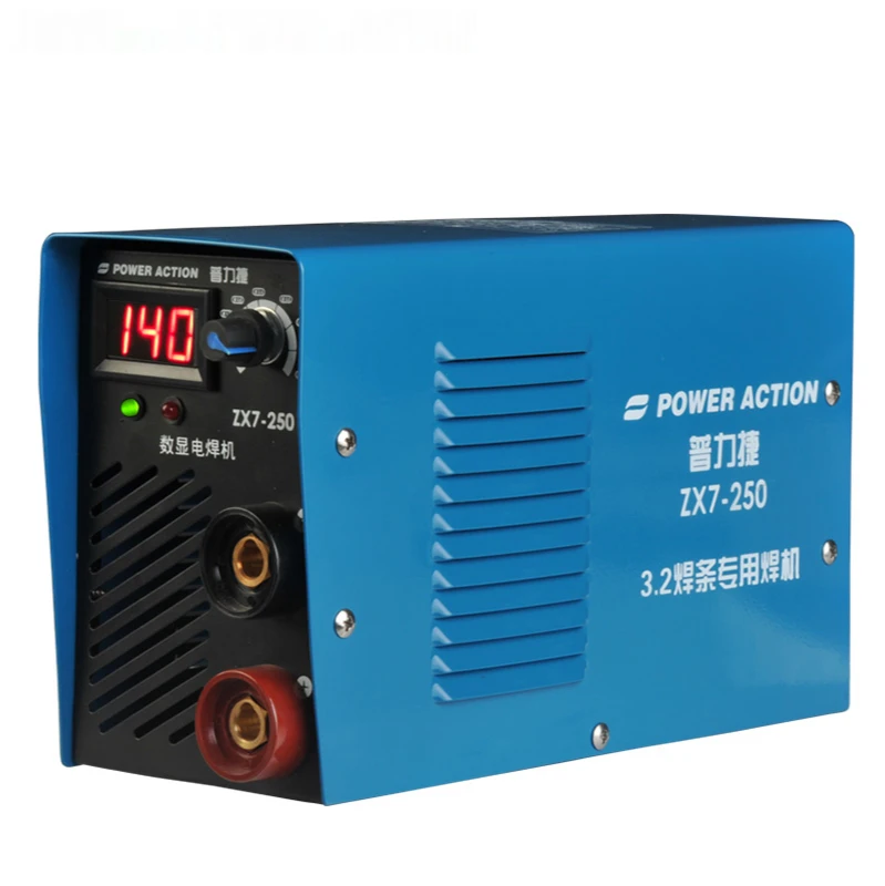 220v electric welding machine household full copper core ultra-small micro inverter mini manual welding machine 3.2 long welding