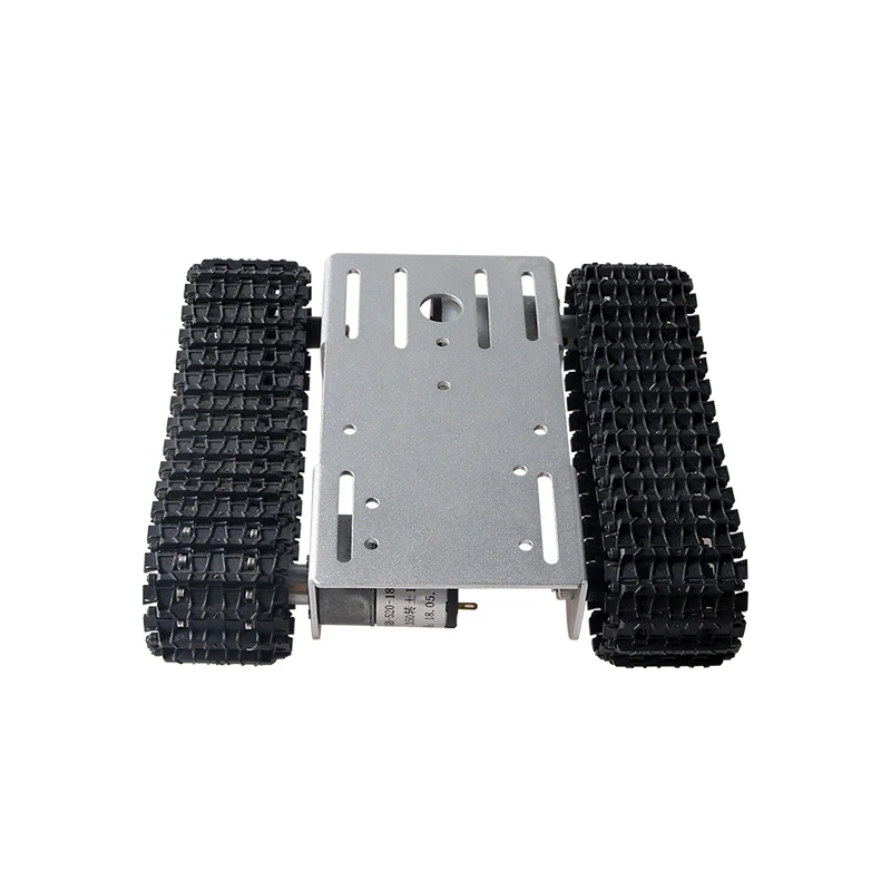 5KG Load TP102 Smart Crawler Shock Absorbing Robot Tank Chassis Kit Metal Panel High Torque 33GB-520 DC Motor DIY For Arduino