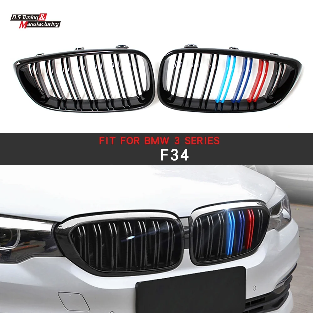 

F34 Grille Replacement Front Kidney Racing Grills For BMW 3 Series 34 GT GT3 Gran Turismo 2013 - 2020 320i 328i 330i 335i xDrive