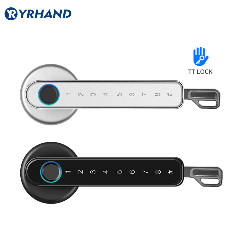 cadeado impressão digital office apartment home fingerprint  cerradura inteligente fechadura eletronica smart door  lock