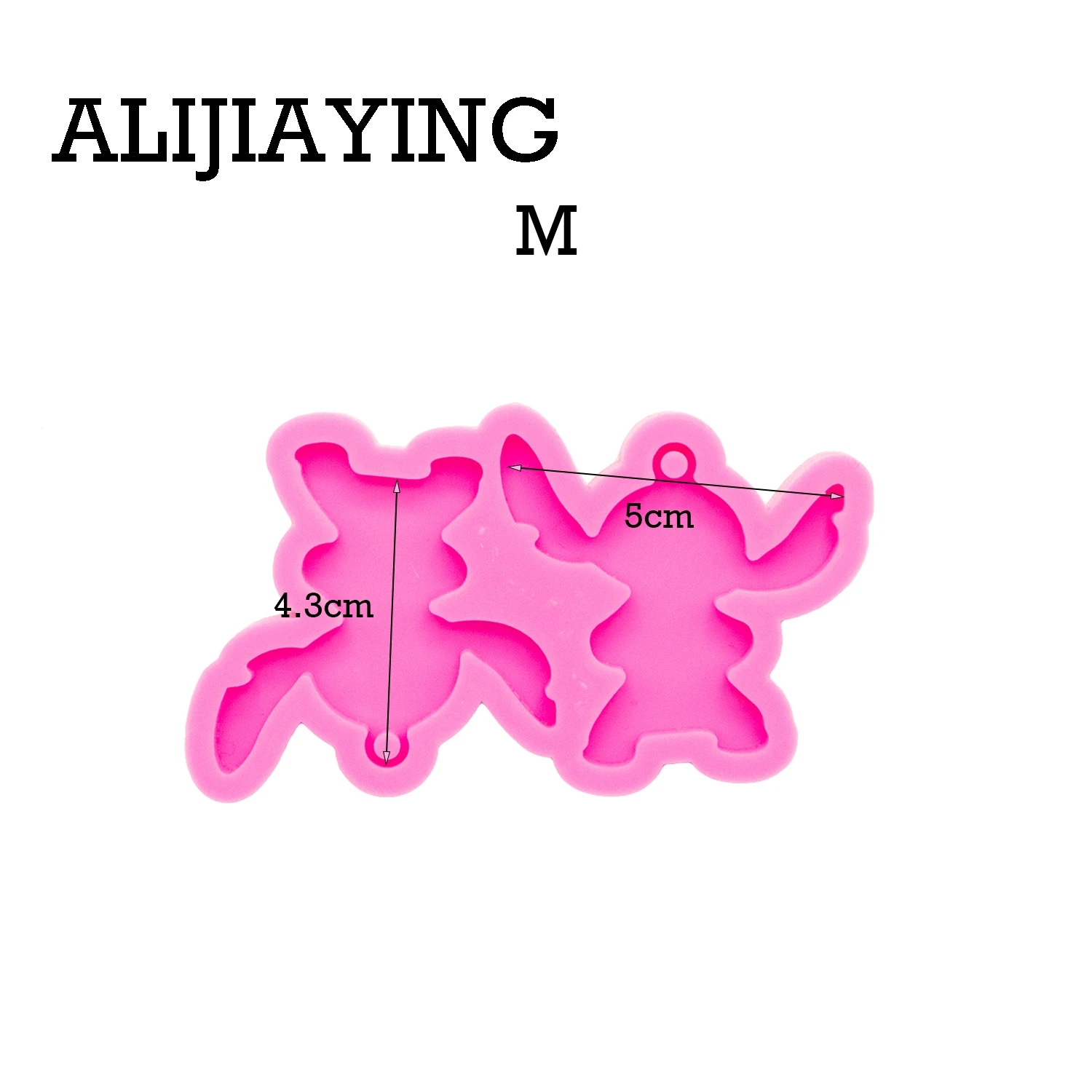 DY0364 Shiny plane Anime Earrings Silicone Mold DIY Craf Mould Epoxy Resin Custom Mold 100% Food Grade Silicone