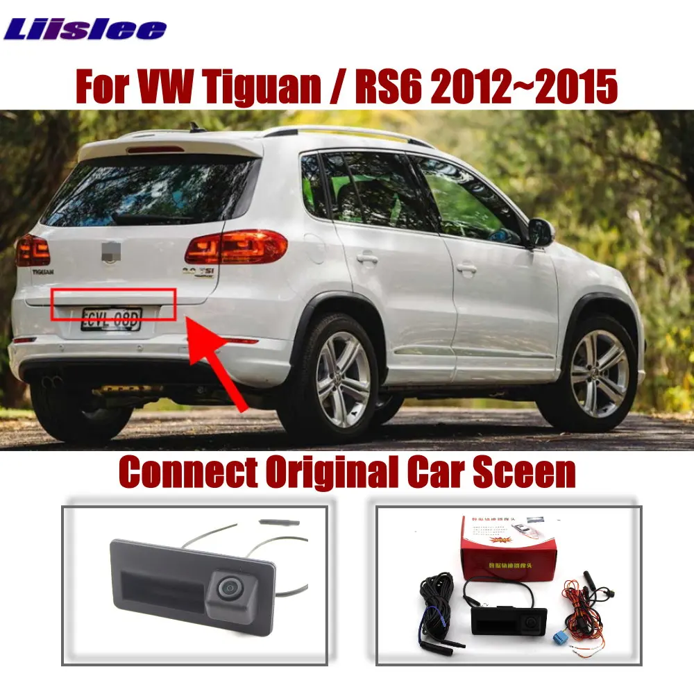 Factory Screen Rear View Camera For VW Tiguan (5N)2009-2015 MQB MIB System Original Display Parking Accessories Kit