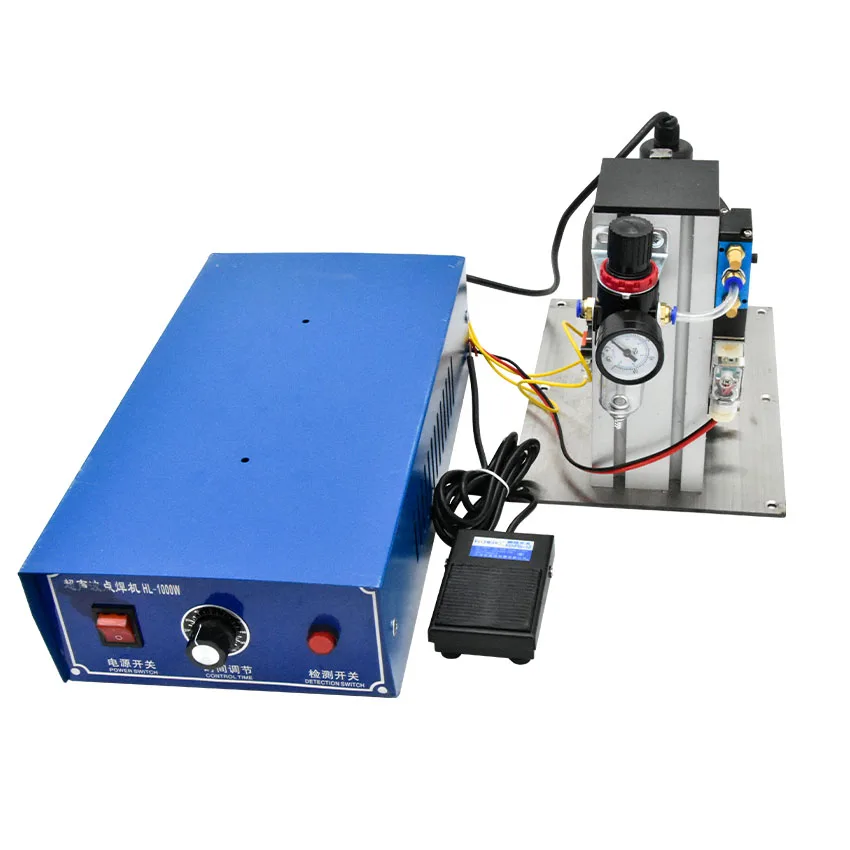 

Ultrasonic Spot Welder Hand-held Mask Earband Spot Welding Machine Portable Mask Spot Welding Machine 220V 0.4-0.6mpa 35K 800W