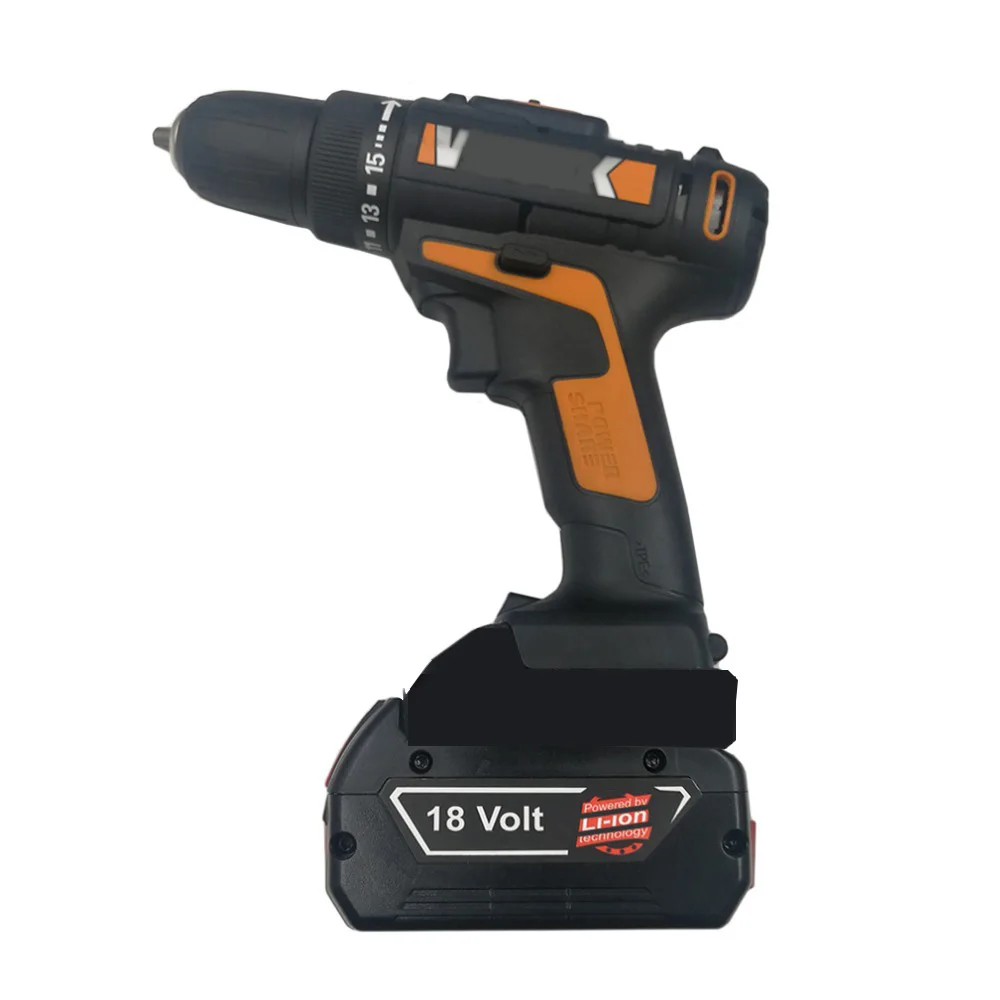 محول أداة الطاقة الكهربائية لبوش 18 فولت BAT609 BAT618G بطارية ليثيوم أيون تحويل إلى أداة Orange Worx 20 فولت ماكس 4Pin