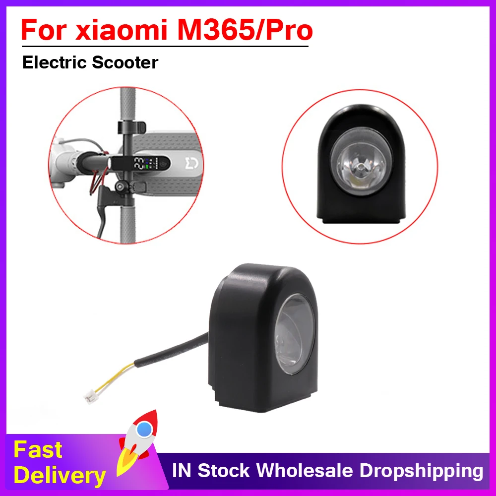 Waterproof Head Lamp Headlight Lamp Led Light Front Lamp Replacement For Xiaomi Mijia M365 Pro Electric Scooter Parts