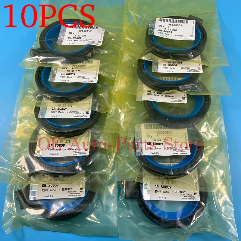 10PCS Engine Crankshaft Oil- Seal For -Chevrolet- Cruze Sonic Trax Opel Astra Zafira Hideo Epica Orlando 55555805