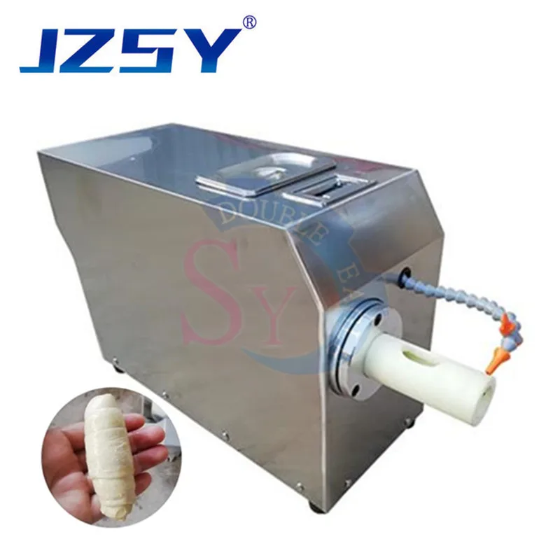 

Wholesale price 1200pcs/h desktop commercial baking gluten forming making machine/snack BBQ string seitan former maker machine