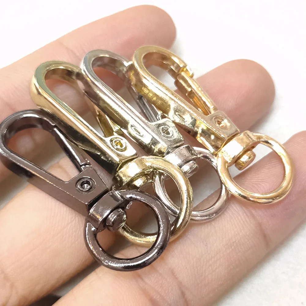 Metal Buckle Snap Hooks For Luggage Bag Vintage Bag Clasp DIY Lobster Clasp Sewing Key Chain For Backpacks Straps