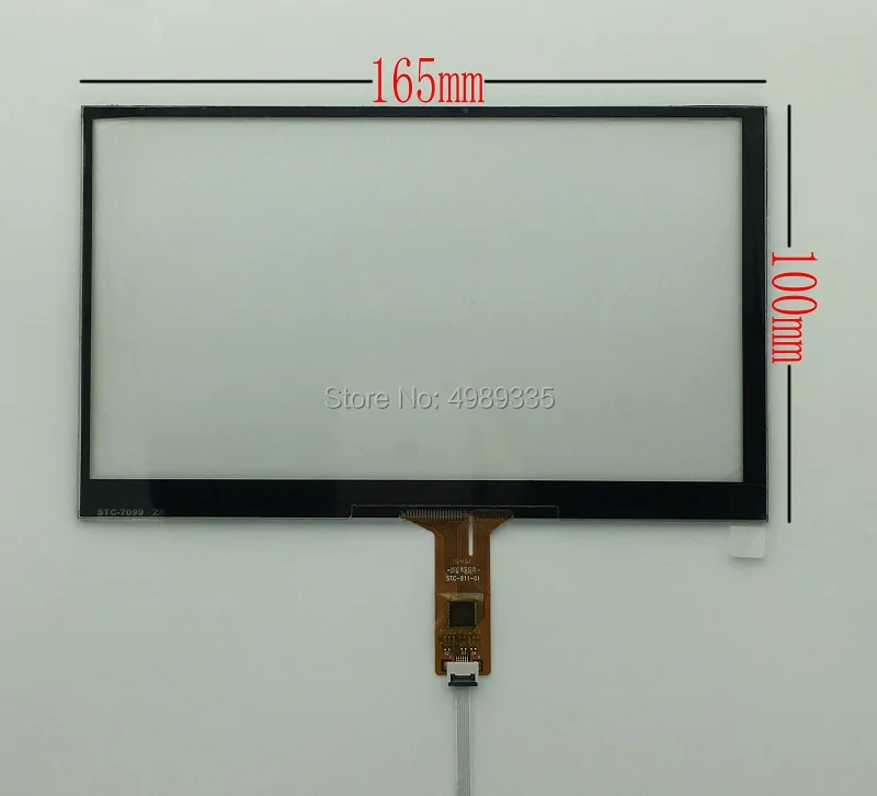 

7 inch capacitive touch screen 165X100 capacitive touch IIC capacitive screen