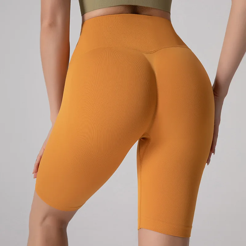 Women's High Waist Sports Short Workout Running Fitness Leggings Female Gym Short bum sculpt High Support Leggings Great Stretch