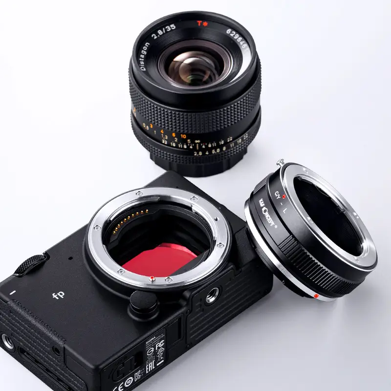 K&F CONCEPT C/Y-L C/Y CY Lens to L Mount Adapter Ring for Contax Yasika C/Y CY lens to Sigma Leica Panasonic L mount Camera - Image 6