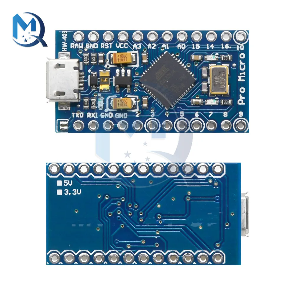 Pro Micro ATmega32U4 5V Board 16M Crystal Oscillator For Arduino IDE V1.0.1