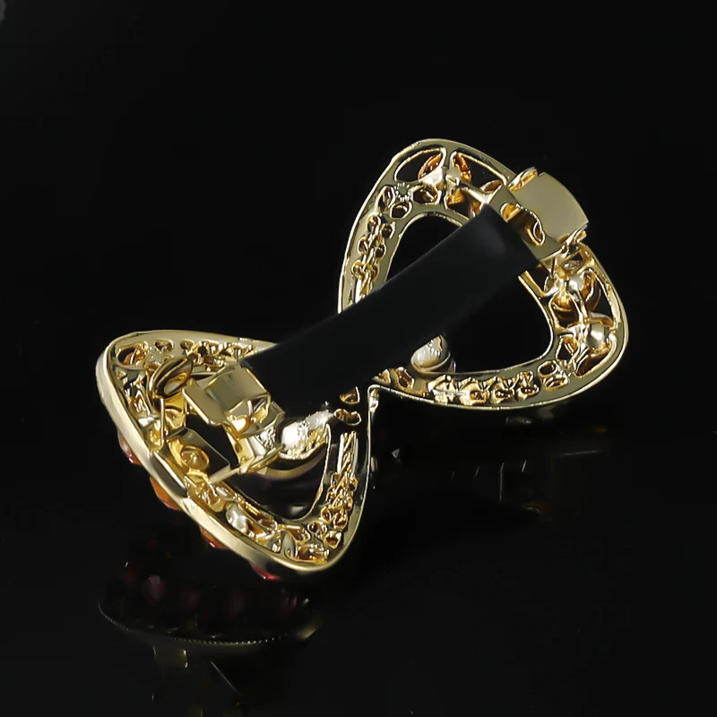 Love Butterfly Hairpin Rhinestone Adult Hair Clip Leaves Retro Hair Clips Accessories For Women Shinning Ponytail Headwear