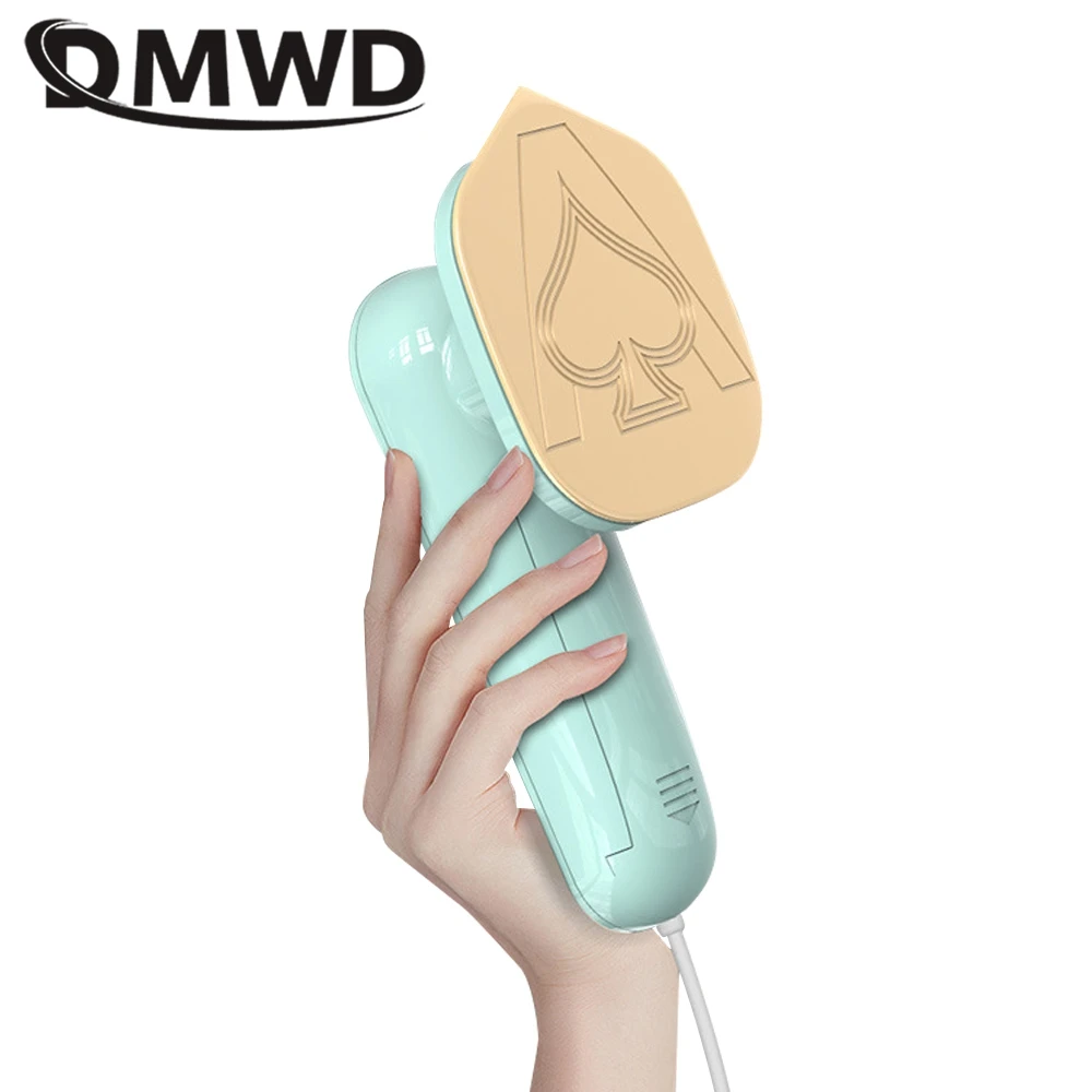DMWD يده مسطح/معلق مكوّاة قابل للحمل معلق الحديد الكهربائية آلة تنظيف الملابس بالبخار الجاف/الرطب الاستخدام المزدوج للملابس السفر