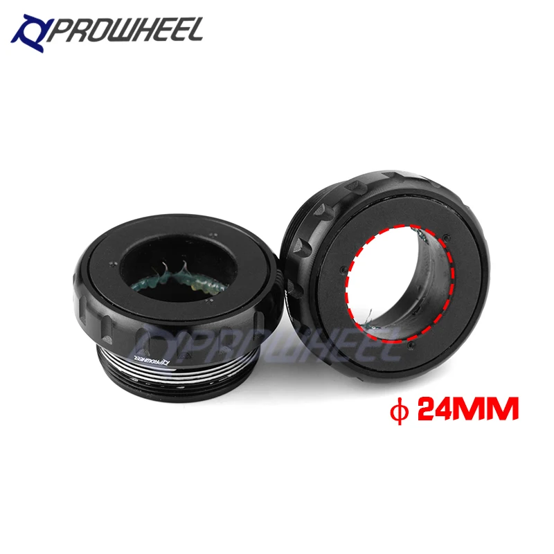 PROWHEEL Snow bicycle BB Fat bike Original axle threaded external bearing Bottom bracket BB 100/120mm Fat Bicycle Crankset Parts