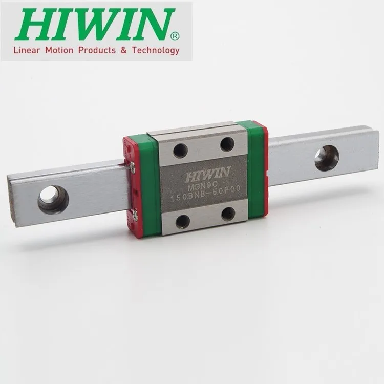 1pc Original Hiwin linear guide MGN9 150 200 250 300 330 350 400 450 500 550 mm MGNR9 rail + 1pc MGN9C block slider cnc