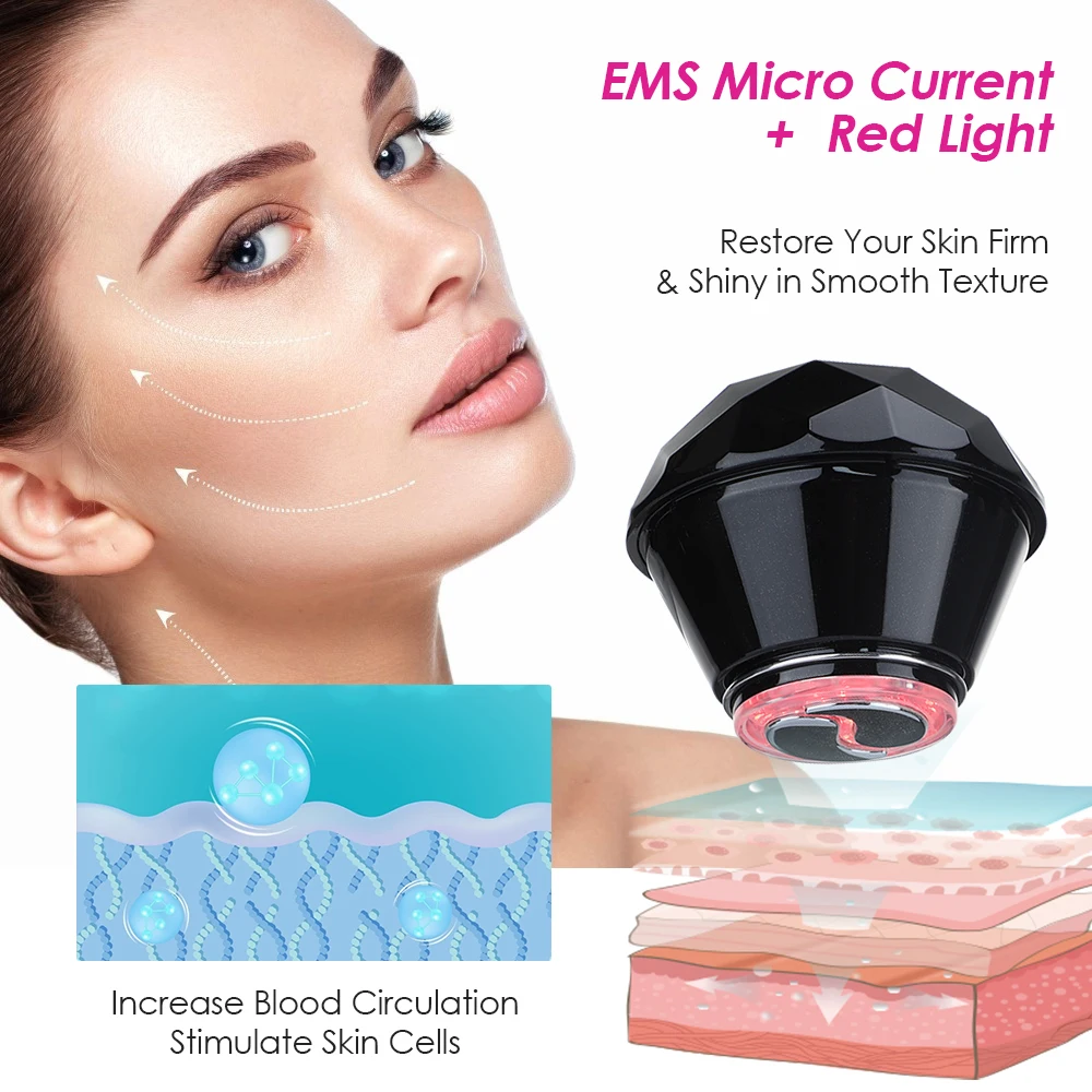 Rf Nâng Máy Máy Mát Xa Mặt Led Photon Trị Liệu Trẻ Hóa Mesotherapy Bộ Máy Ems Chống Nhăn Slim Beauty Thiết Bị