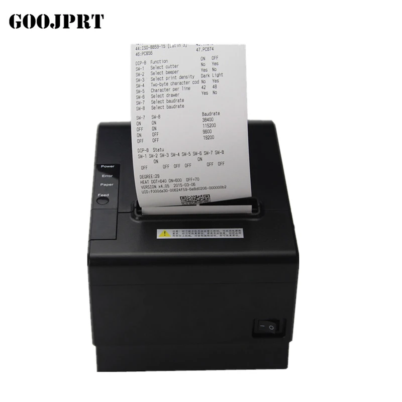 3 Inch Thermal Receipt Printer With WiFi Bluetooth Serial Ethernet Interface Suitable For Cashier & Kitchen Printer Free SDK