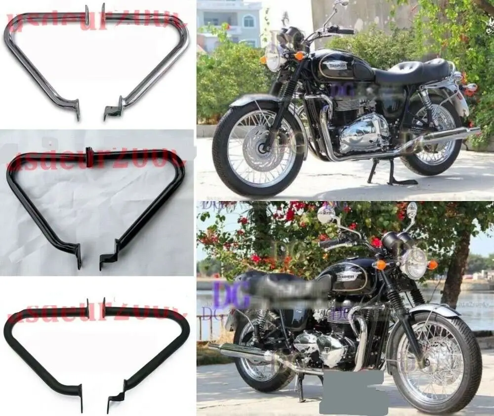 

Engine Guard Highway Crash Bar for Triumph Bonneville T100 T214 Newchurch McQueen America Golden Jubilee Thruxton 900 01-15