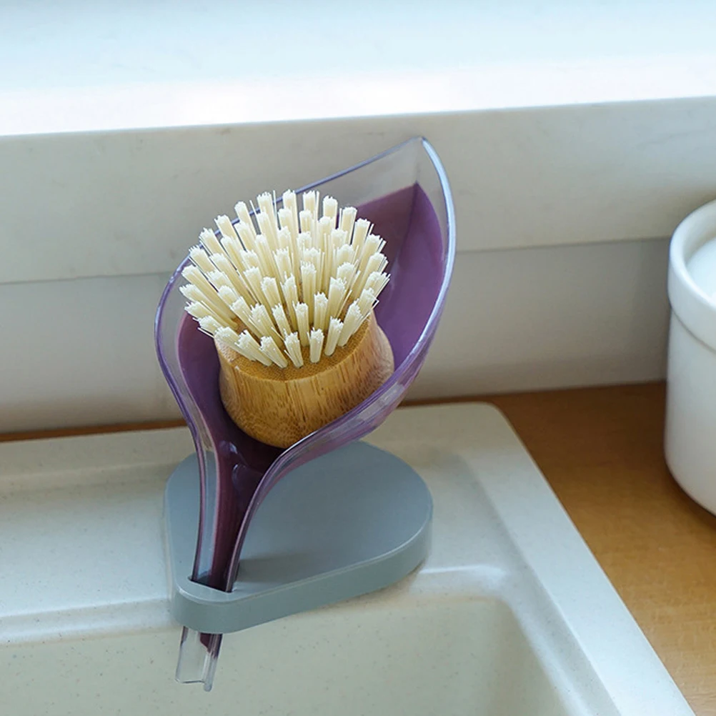 Seife Halter Blatt Form Wc Dusche Tray Ablassen Rack Seife Lagerung Trocknen Rack Reinigung Pinsel Fall Badezimmer Gadgets