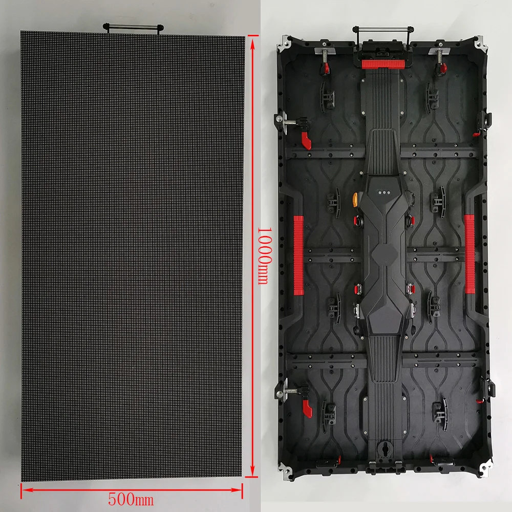 

P4.8 Led diplay panel 500mm*1000mm New LED panel. indoor P4.8 Includes novastar A5S / Includes power supply Hard connection